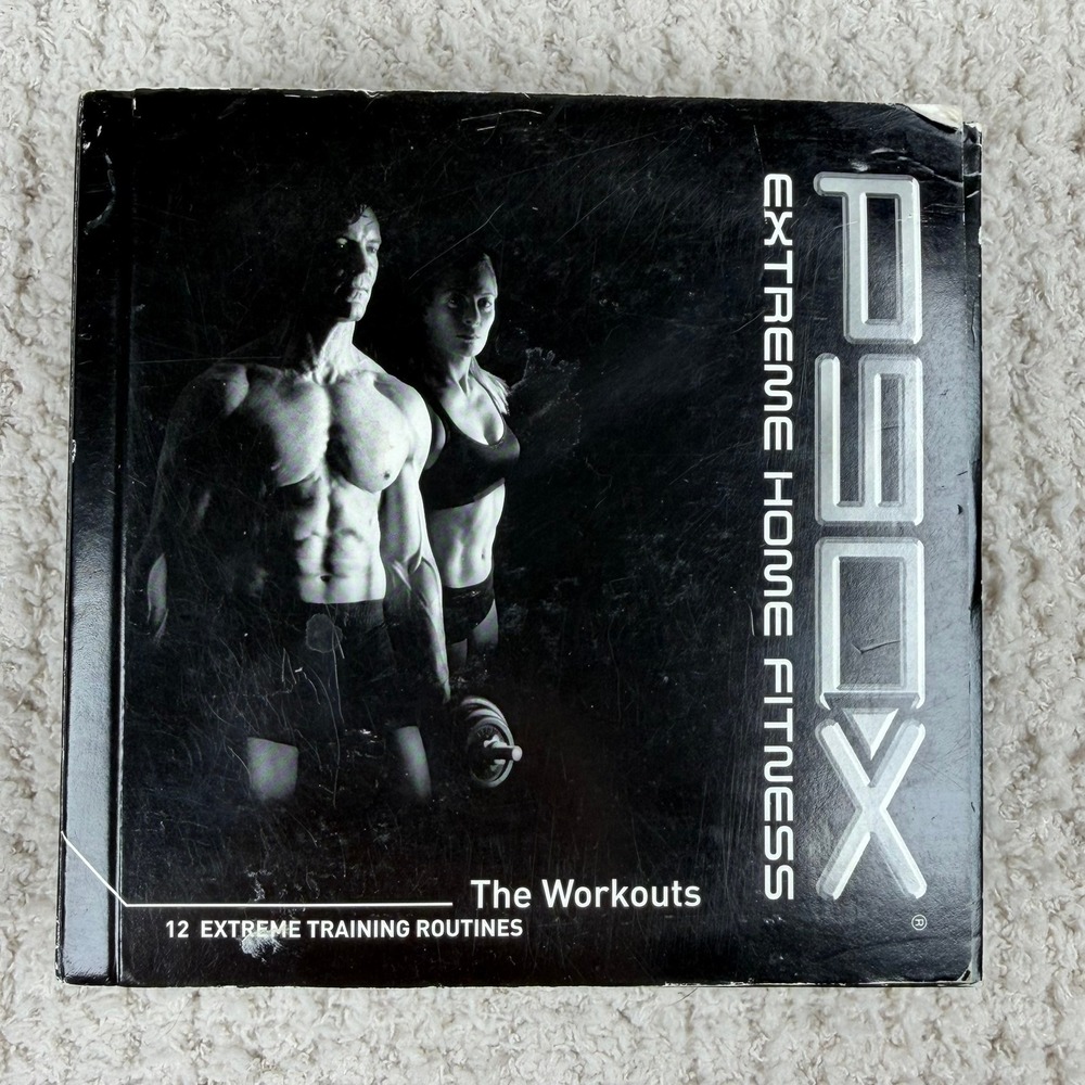 Beachbody P90X Extreme Home Fitness 12 DVD Set Tony Horton Workouts 2008